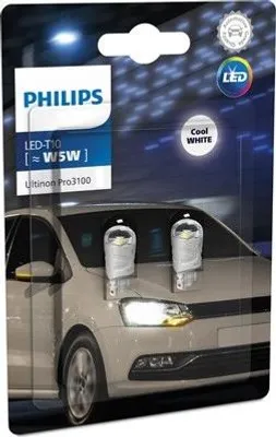 Image de Ampoule, éclairage de la plaque d'immatriculation PHILIPS 11961CU31B2