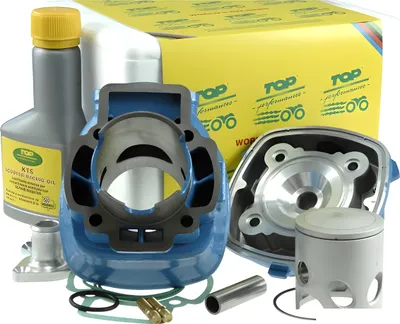 Zdjęcie produktu dla Zestaw cylindrów Top Performances DUE-PLUS 70cc do Piaggio LC (długi gwint)