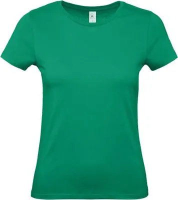 Produktbild von Damen-T-Shirt, Kurzarm - B&C #E150/W - kelly green - Größe L