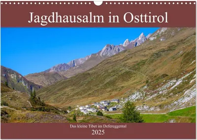 Produktbild von Jagdhausalm in Osttirol (Wandkalender 2025 DIN A3 quer), CALVENDO Monatskalender