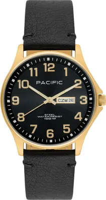 Obrázok produktu pre Hodinky Pacific Pánske Čierne Pacific-PC00949