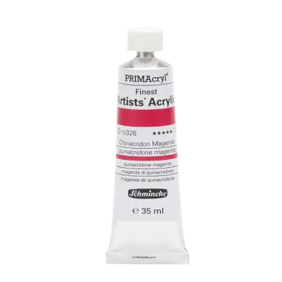 Produktbild von Schmincke 35ml PRIMAcryl Chinacridon Magenta Acryl 13 326 009