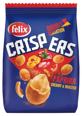 Produktbild von Felix Crispers Erdnüsse in knuspriger Hülle mit Paprikageschmack 125 g