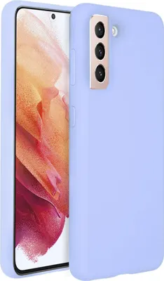 Obrázok produktu pre Accezz Liquid Silicone Backcover pre Samsung Galaxy S21 - fialový