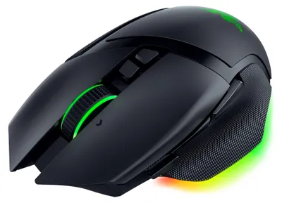 Produktbild von Razer Basilisk V3 Pro, rechts, Optisch, RF Wireless + Bluetooth + USB Type-C, 30000 DPI, Schwarz