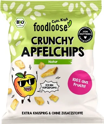 Image de Crunchy chips de pomme - Nature 16g