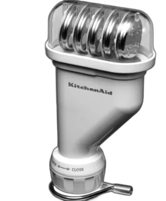 Productafbeelding van KitchenAid accessoires 5KSMPEXTA: Opzetstuk voor pasta (buisvormige pasta)