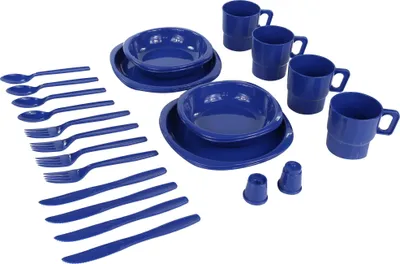 Produktbild von Regatta - Picknick-Set, Unifarben, 4 Personen RG9790 (Einheitsgröße) (Dunkelblau)