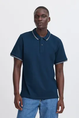 Produktbild von Blend BHPrisal Herren Poloshirt Polohemd Shirt 100% Baumwolle regular fit