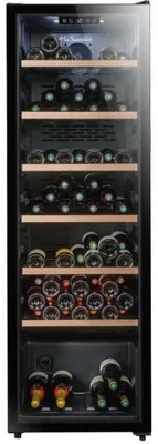 Image de La Sommelière CTVNE147, Cave à vin à compresseur, Pose libre, 147 bouteille(s), 90 W, G, Noir