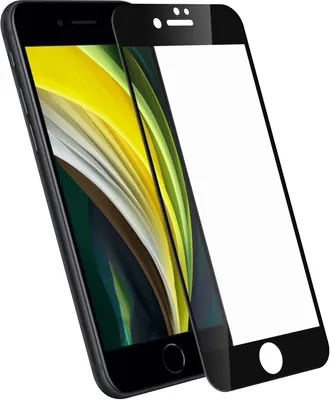 Obrázek produktu pro Ochranné tvrzené sklo pro Apple iPhone 7/ iPhone 8 - Černý okraj