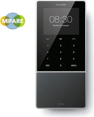 Obrázek produktu pro Safescan 125-0635, Černá, Heslo, Čipová karta, TFT, 8,89 cm (3.5"), 1,2 GHz, 256 MB