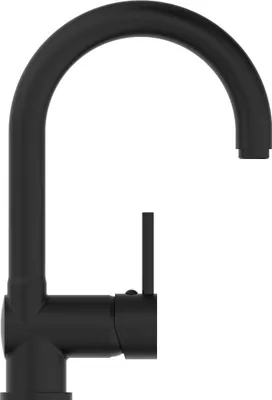 Produktbild von VAF Küchenarmatur 8820 in schwarz-matt Hochdruck Einhebelmischer