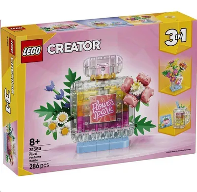 Obrázek produktu pro LEGO Creator Parfém s ozdobnými květinami, Sada na stavění, 8 rok/roky, Plast, 286 kusů, 408 g