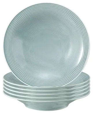 Produktbild von Seltmann Weiden Beat Arktisblau Suppenteller 22,5cm 6er Set