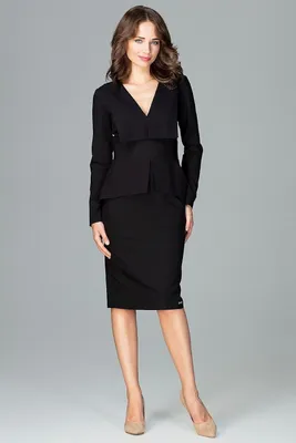 Productafbeelding van Lenitif Dames mini-jurk Tatum, zwart, maat S