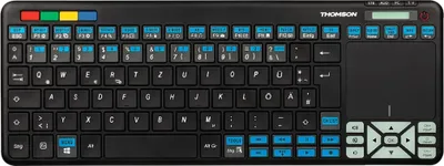 Produktbild von Hama ROC3506, Audio, PC, STB, TV, IR Wireless, Drucktasten, Eingebautes Display, Wiederaufladbar, Schwarz