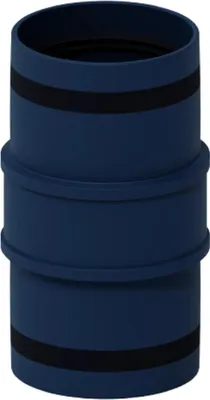Produktbild von POLOPLAST POLO-KAL XS, Doppelmuffe, DN 50, 1 Stk.