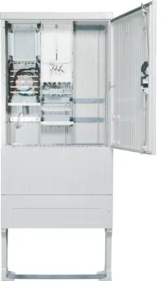 Produktbild von HAGER Zähleranschlusssäule ZAS207BD15A 207-Basis 1 ZP 3.HZ 5p+APZ+Nachrüstfeld