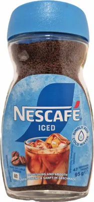 Produktbild von Nescafe Iced (95g Glas) + usy Block