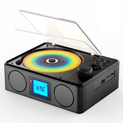 Image de ZELURXX Tout-en-un Radio FM Bluetooth Haut-parleur, connexion rapide et stable, adapté à la maison et au bureau