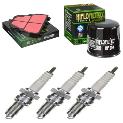 Immagine prodotto di Kit di manutenzione per Triumph Street Triple 675 2008-2012: filtro e candele di accensione di pamoto - Nuovo