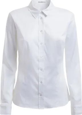 Image de Guess Shirt Chemisier femme CATE SHIRT avec col chemise, coupe cintrée