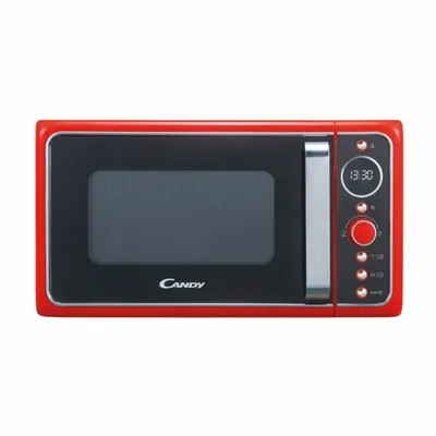 Produktbild von Candy G20CR Kuchenka mikrofalowa z grillem 20L 700W Czerwona Płaska powierzchnia Wyświetlacz LCD