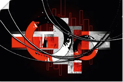 Produktbild von ARTland Poster Schöne Abstraktion XIII Größe: 90x60 cm