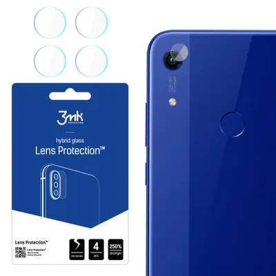 Produktbild von 3mk Hybridglas Lens Protection für Honor 8A Kamera Objektiv Kameralinse 0,16mm 6H (4 Stück)
