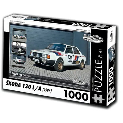 Obrázok produktu pre Puzzle č. 61 - ŠKODA 130 LA (1986) 1000 dielikov