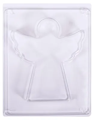 Immagine prodotto di Stampo in PET Rayher "Angelo custode" (piccolo), motivo: 11,4 x 9,8 cm, profondità fino a 1,8 cm