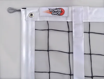 Produktbild von TOURNAMENT Volleyballnetz 3mm verstärkt mit PVC-Streifen - Marke CARRINGTON - Ideal für Experten-Volleyballspiele