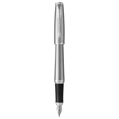 Obrázek produktu pro Parker Urban - Metalický - Systém plnění kartuší - Modrý - Hliník - Mosaz - Chrom - Kulatý hrot - Nerezová ocel