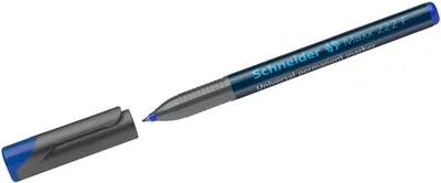 Produktbild von Universalmarker Maxx 222 permanent F blau Packung mit 10 Stück