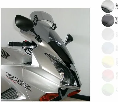 Zdjęcie produktu dla Przednia szyba turystyczna Vario MRA do Hondy VFR 800 VTEC rok 2002-2013 w kolorze szarym dymnym