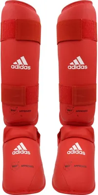 Produktbild von Adidas Schienbeinschutz Spannschutz WKF approved rot Größe - L