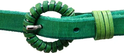 Image de M1876 Cintura Donna Orciani Femme Ceinture Effet Vintage Vert
