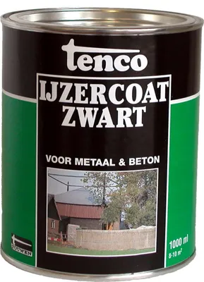 Produktbild von Tenco Eisenbeschichtung Schwarz 1
