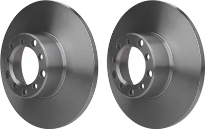 Produktbild von 2 Bremsscheiben voll Ø 80 mm 12,6 mm HELLA passend für u.a. MB 123