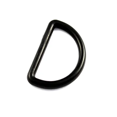 Produktbild von 25 Kunststoff D-Ringe 25mm Halbringe D-Ring Kunststoffhalbring