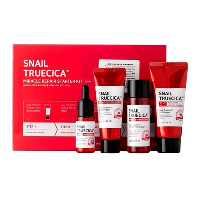 Zdjęcie produktu dla SOME BY MI Snail Trucica Miracle Repair Starter kit - Zestaw startowy ze śluzem ślimaka