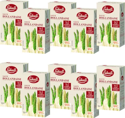 Produktbild von 10x Lukull Sauce Hollandaise1 Liter gebrauchsfertig Spargel