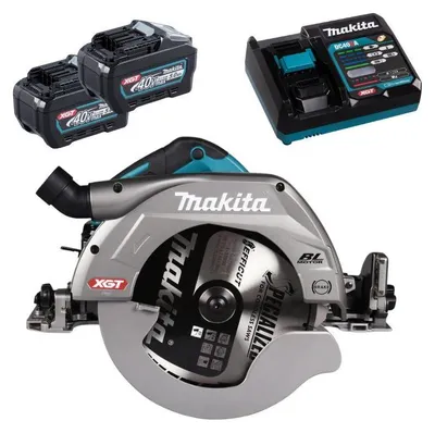Image de Scie circulaire Ø260/270 mm XGT 40V MAKITA HS011GT201 2 x 5,0Ah + chargeur rapide