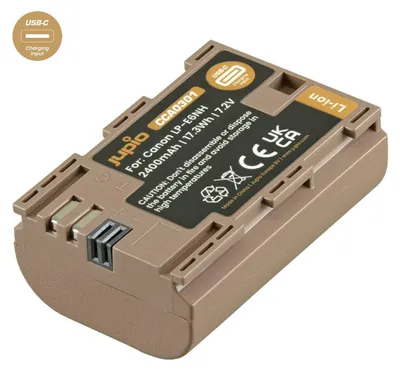 Obrázok produktu pre Jupio CCA0301, Canon, 2400 mAh, 7,2 V, Lithium-ion (Li-ion)