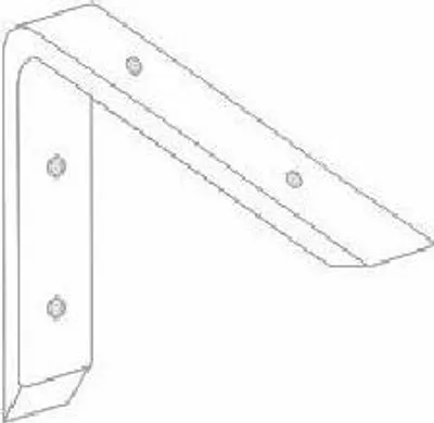 Produktbild von Dolle Konsole Thor 240 x 190 x 30 mm