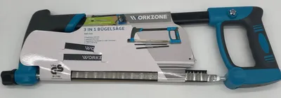 Produktbild von Workzone 3in1 Bügelsäge 300 mm Holz und Metall