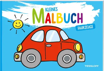 Produktbild von Kleines Malbuch Fahrzeuge