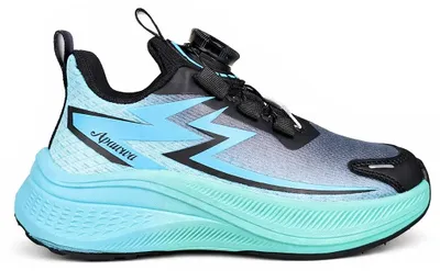Produktbild von Kinder Sneaker Mit Einfacher Schnürung BOA Sportschuhe in Blau Gr.36