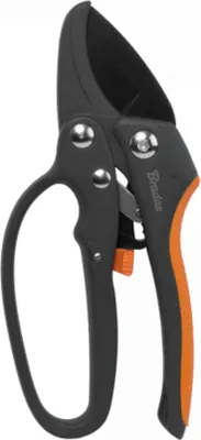 Produktbild von Bradas Amboss-Ratschenschere V-SERIES anthrazit/orange